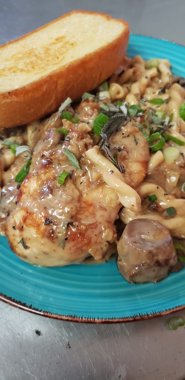 Italian Buffet #1. Chicken Alfredo and Chicken Marsala