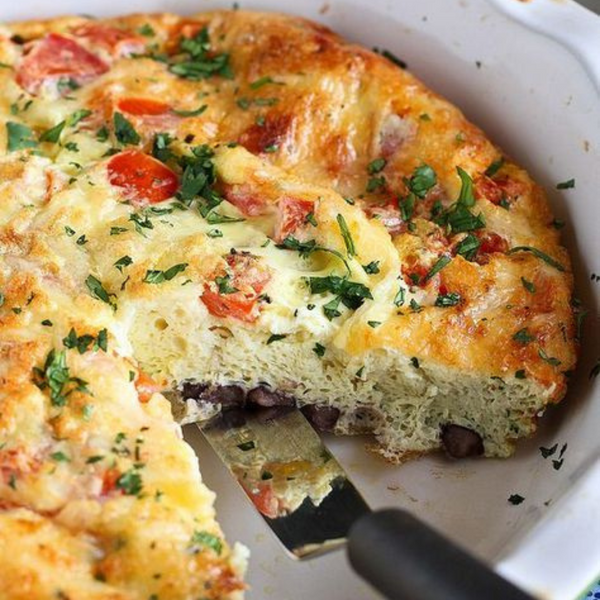 Southwestern Crustless Quiche