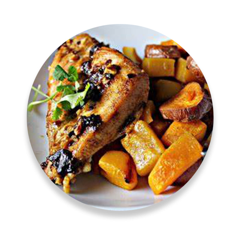 Balsamic Grilled Chicken Dinner