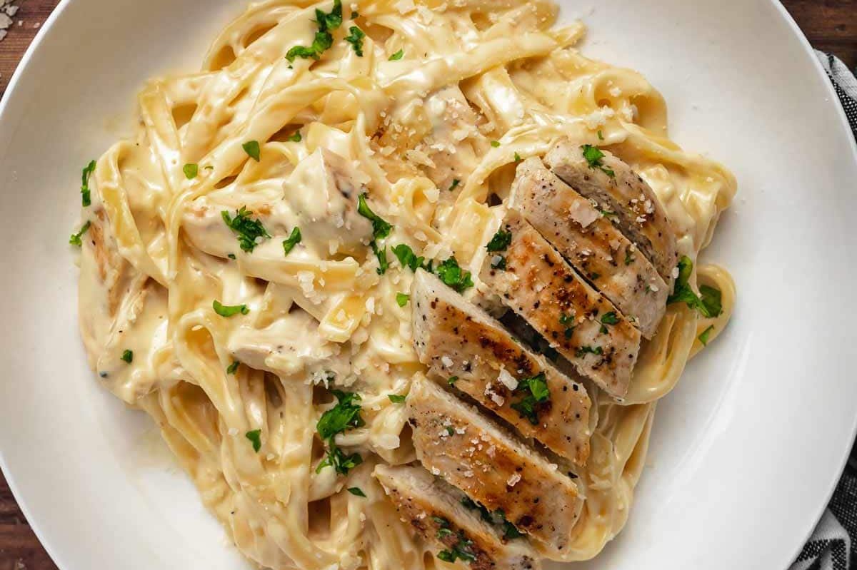 Italian Buffet #1. Chicken Alfredo and Chicken Marsala